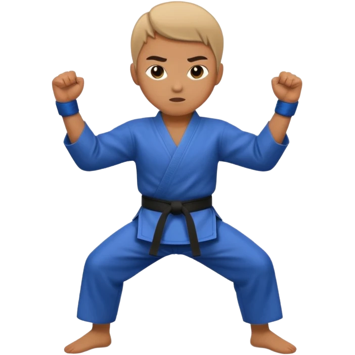 martial arts emoji