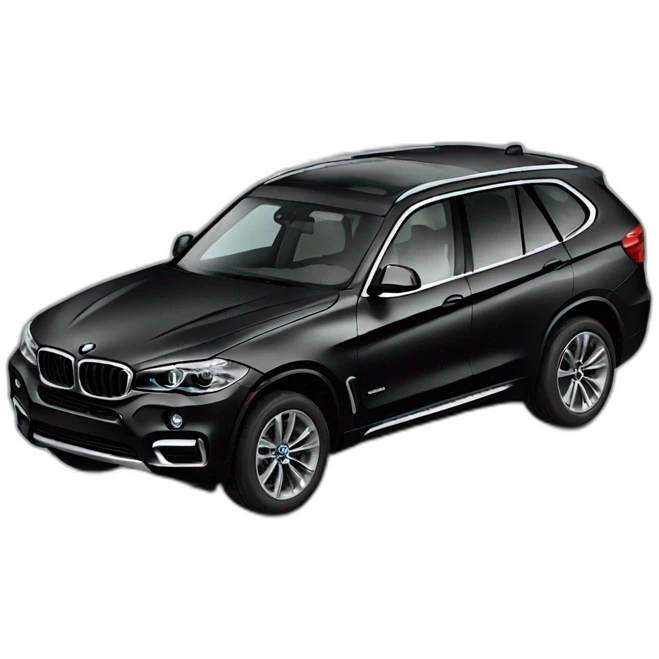Bmw suv black emoji