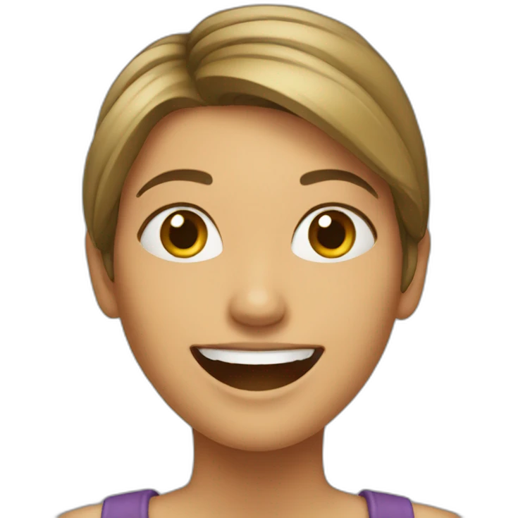 happy woman emoji