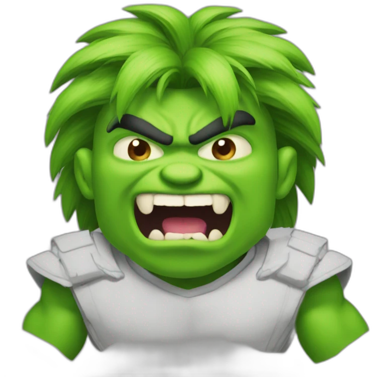 Blanka saying GG emoji