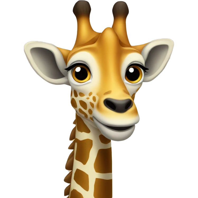 Girafe corps entier emoji
