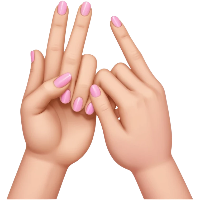 Pinky promise emoji