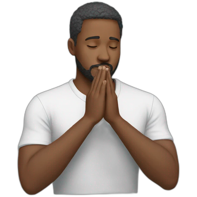 man-praying-thank-you emoji
