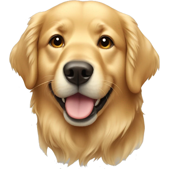 Golden retriever  emoji