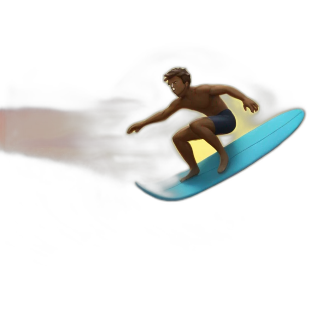ocean-surfing-at-sunset emoji