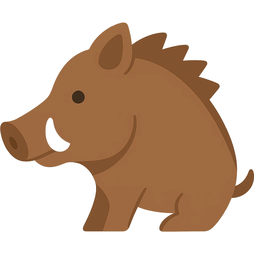 Boar emoji