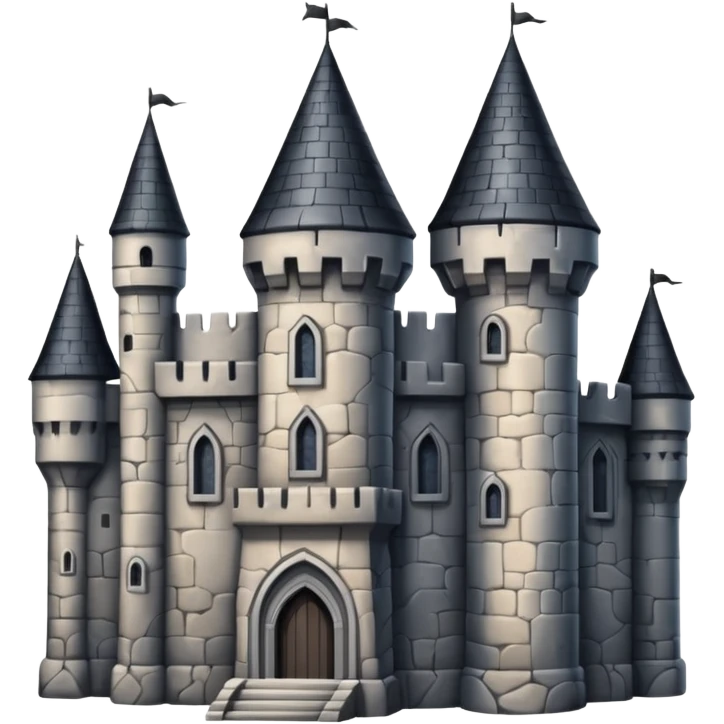 old castle emoji