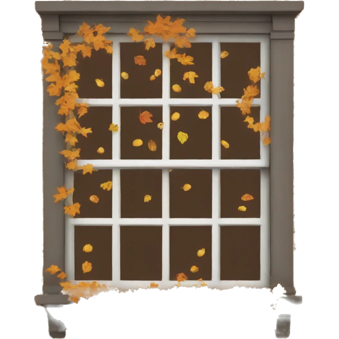 fall window emoji