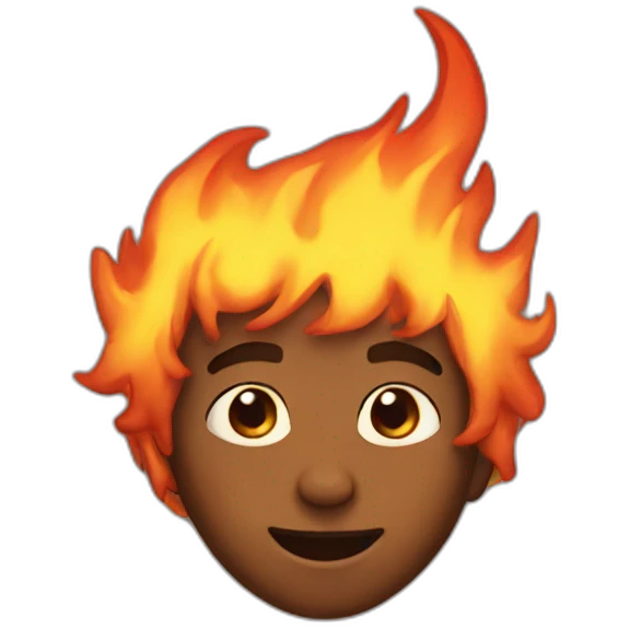 Fire boy emoji