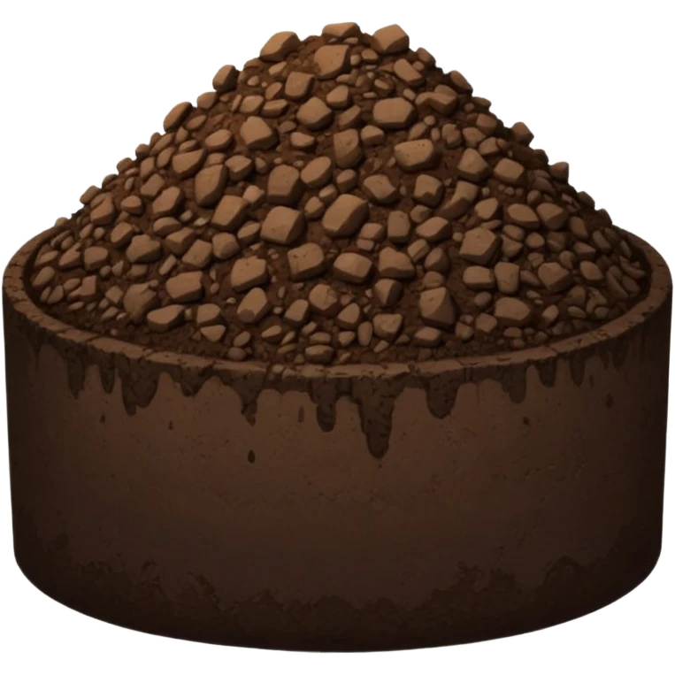 pile of soil emoji