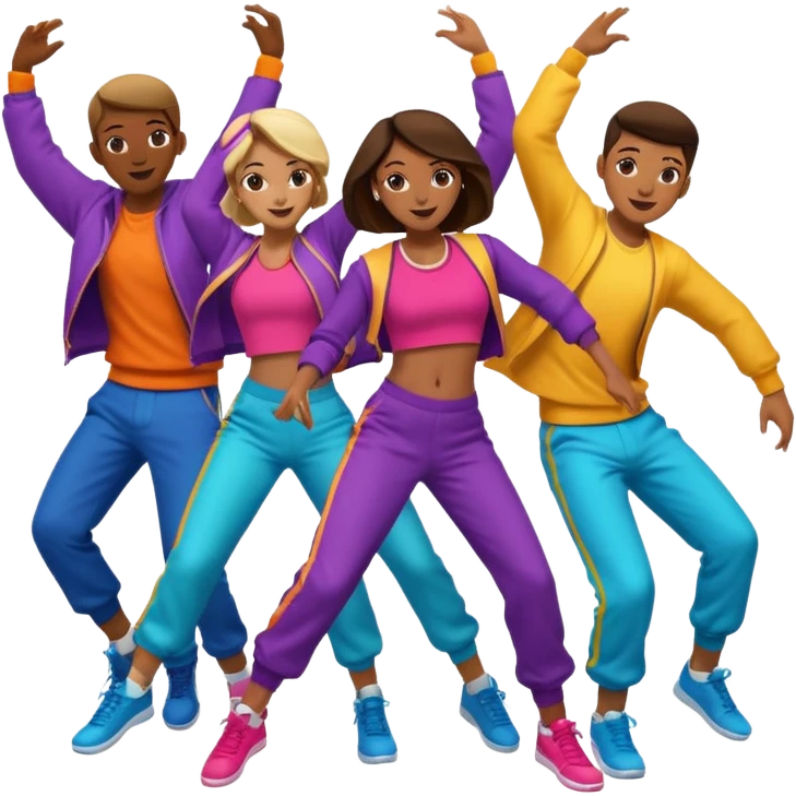 street dance emoji