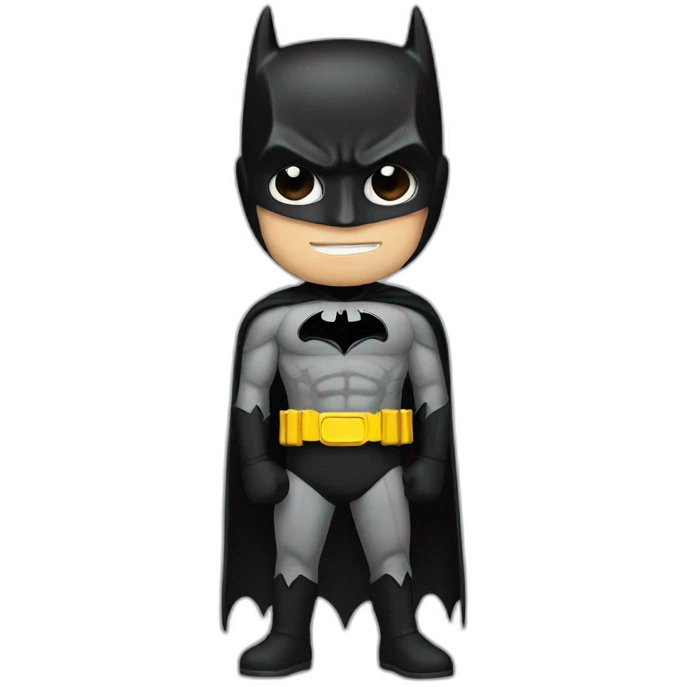 Batman standing position emoji