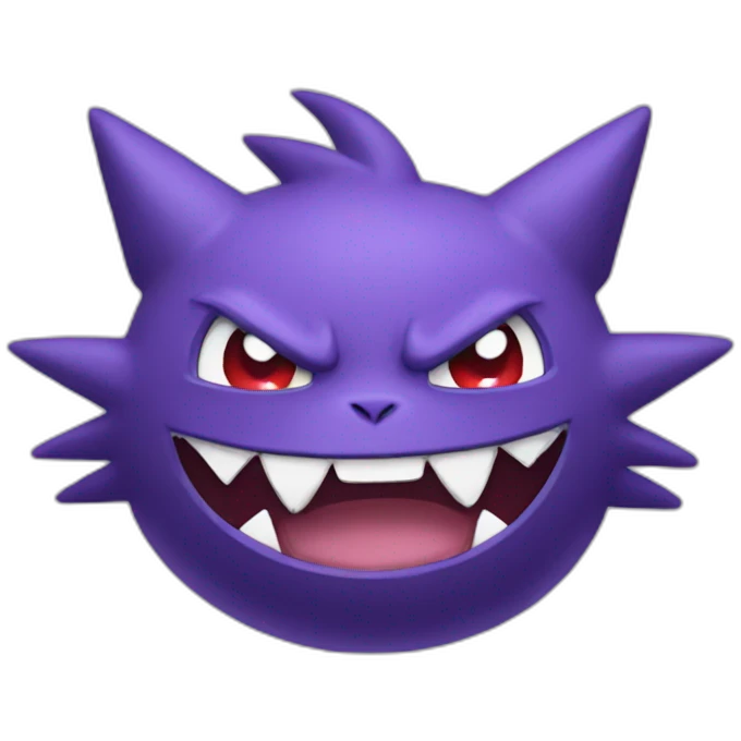 Gengar pokemon emoji