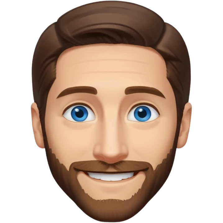 Jake Gyllenhaal with blue eyes emoji