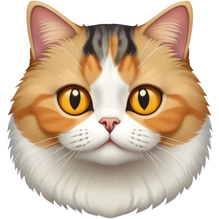 Tricolor British Cat emoji