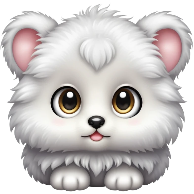 adorable baby animal with big sparkly eyes emoji