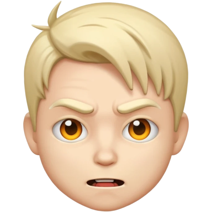 Cool chibi mad emoji