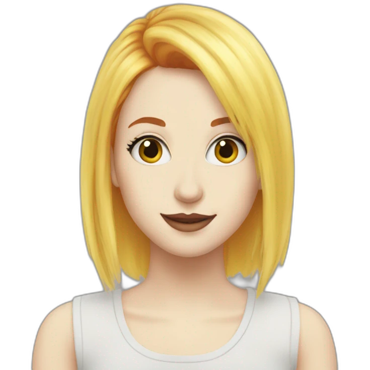 Hayley Williams blonde emoji