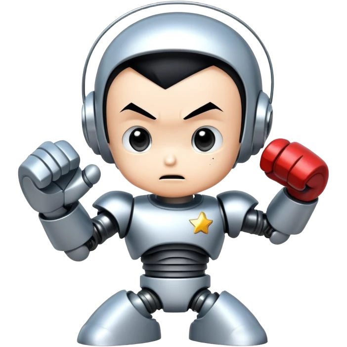 Astroboy being punched emoji
