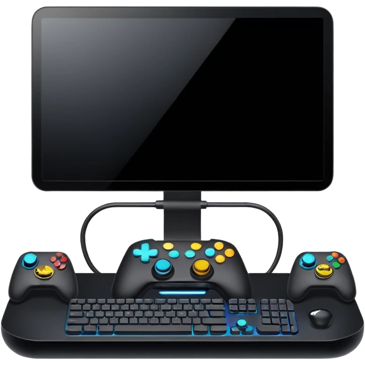 chiếc PC gaming  emoji