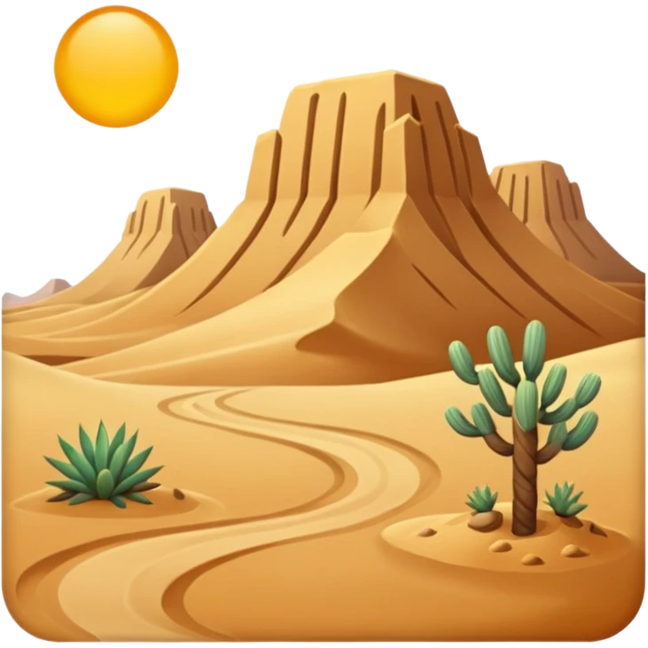 пустеля emoji