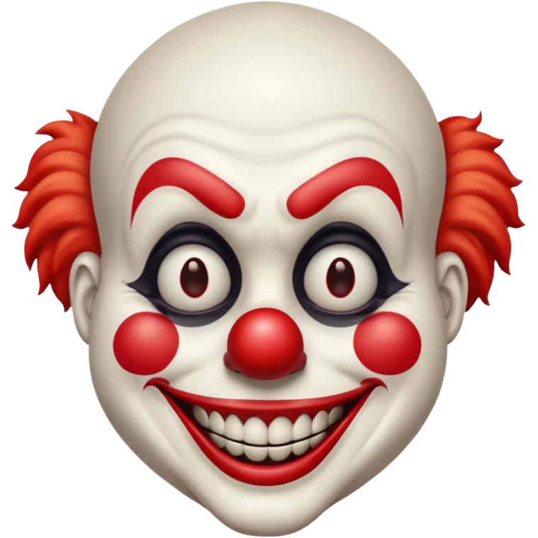 Clown scary smile emoji