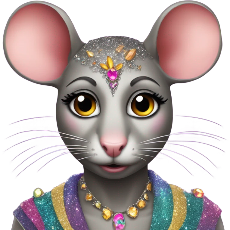 Makeup rat emoji