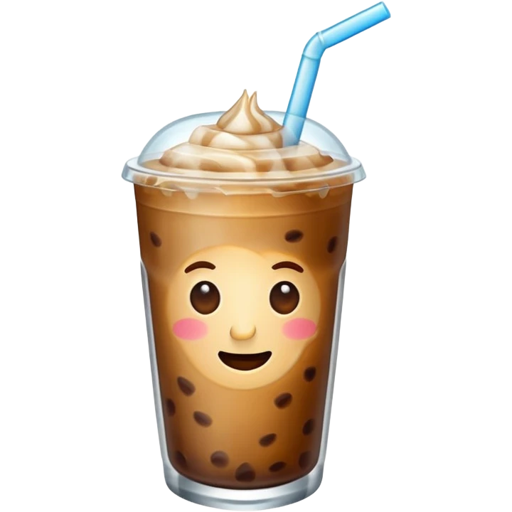 Iced coffe emoji