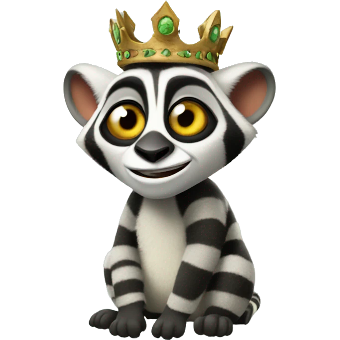 King Julian from Madagascar emoji