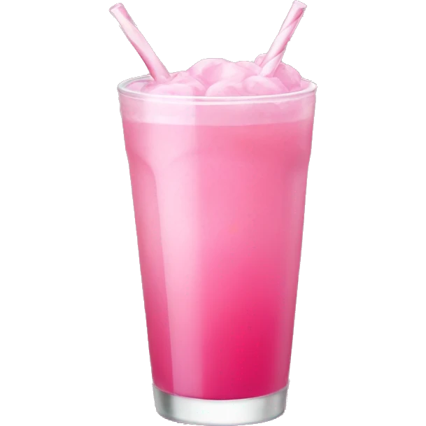 pink drink emoji