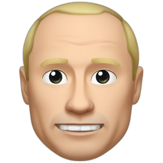 Putin with muscles emoji