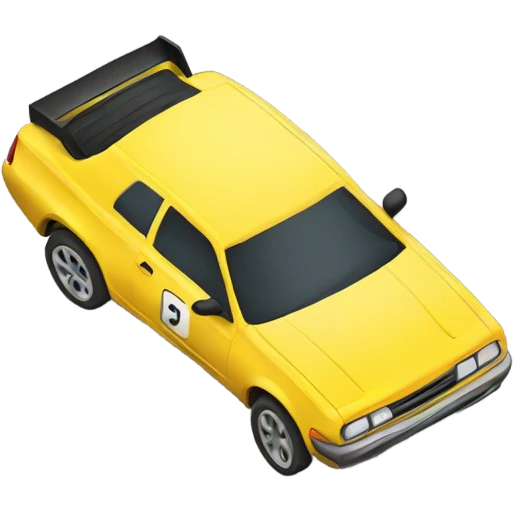 Car drifting  emoji