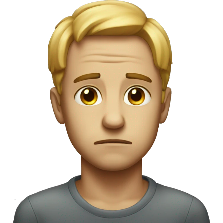 Sad emoji