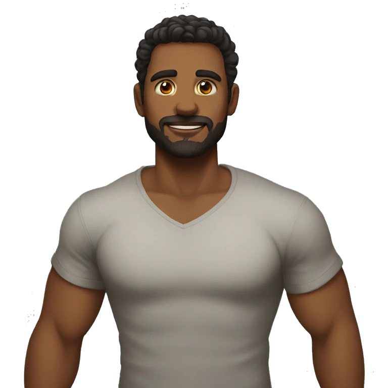 homem imponente  emoji