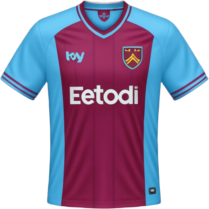West Ham football shirt  emoji