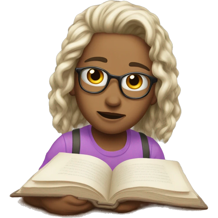 😰😱📚👩🏻‍💻 emoji
