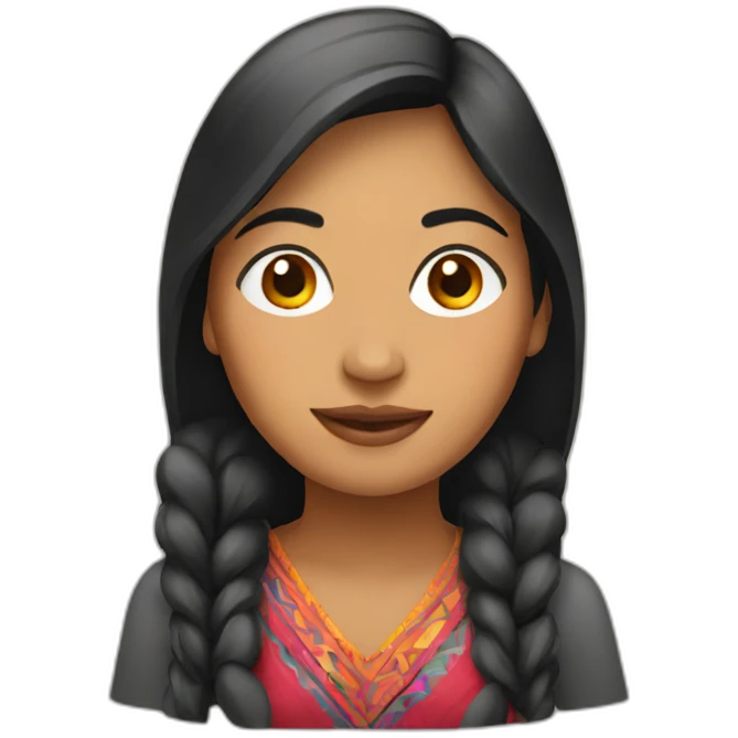 peruvian woman emoji