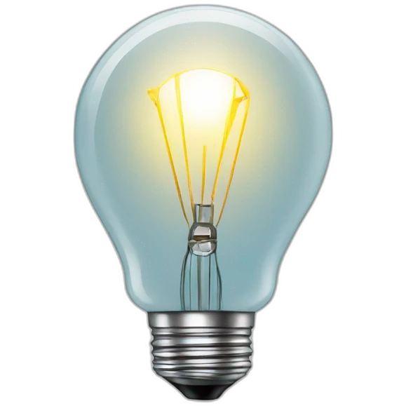 bulb with diamod emoji