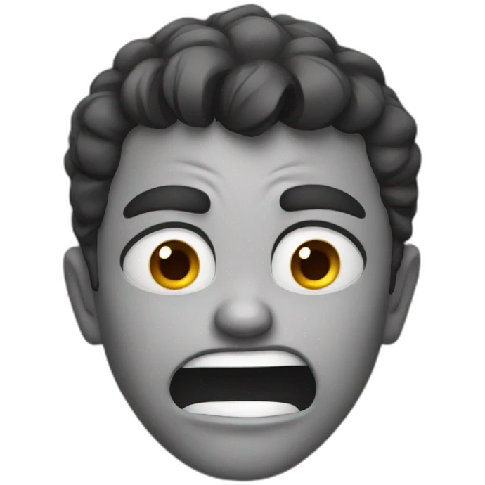 Angry boy emoji