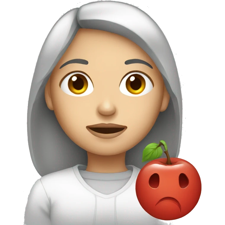 woman with  anemia emoji