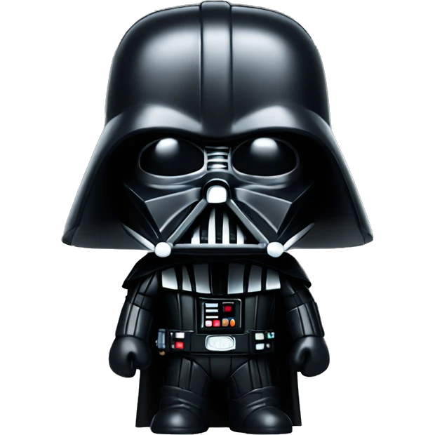STAR wars dart vader pop figure emoji