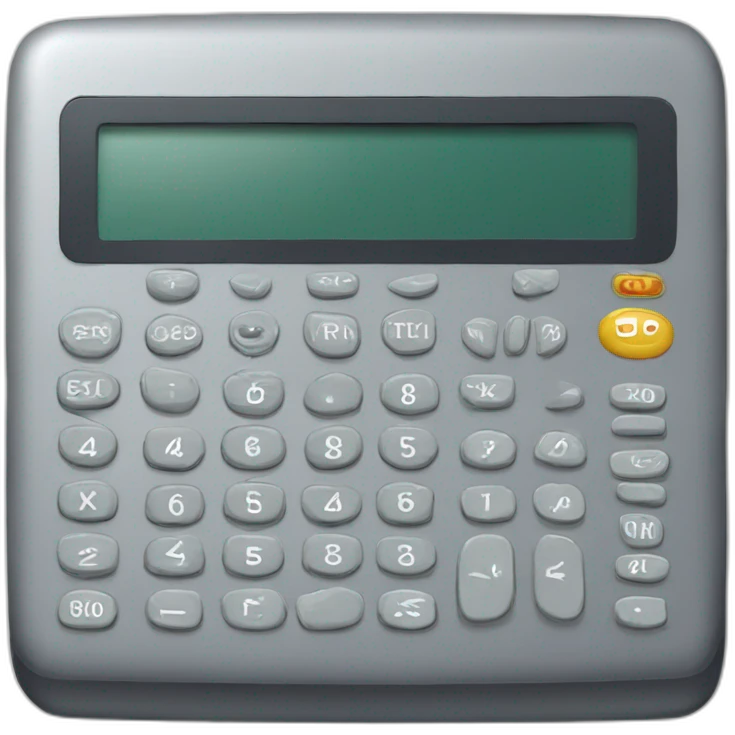 a ti-84 plus calculator emoji