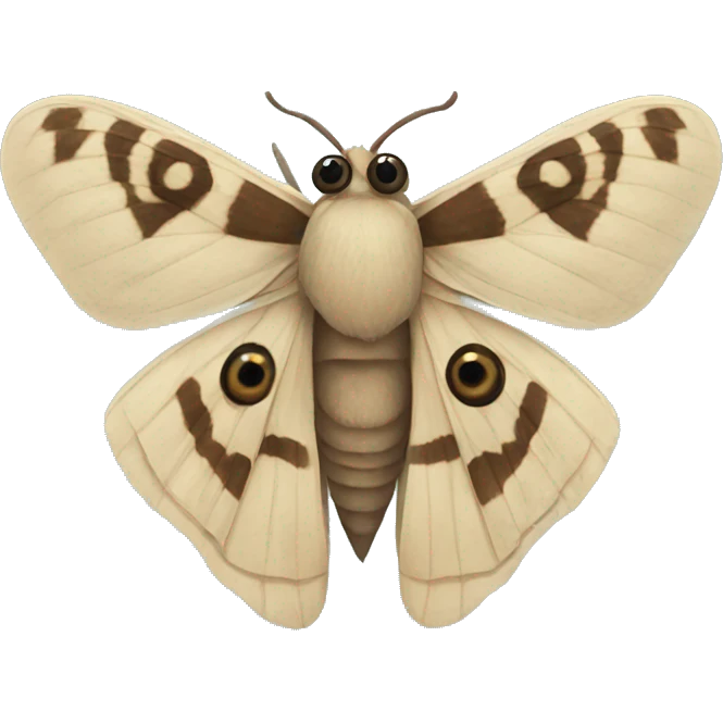 Moth emoji