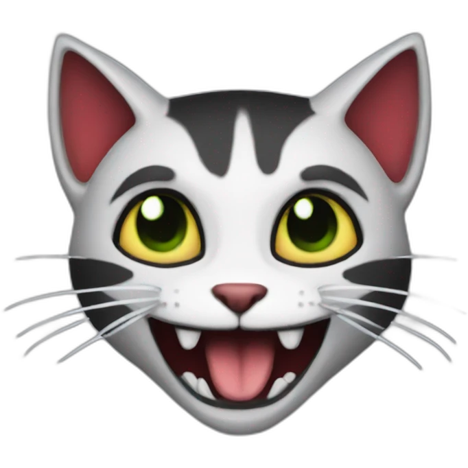 Cat vampire emoji
