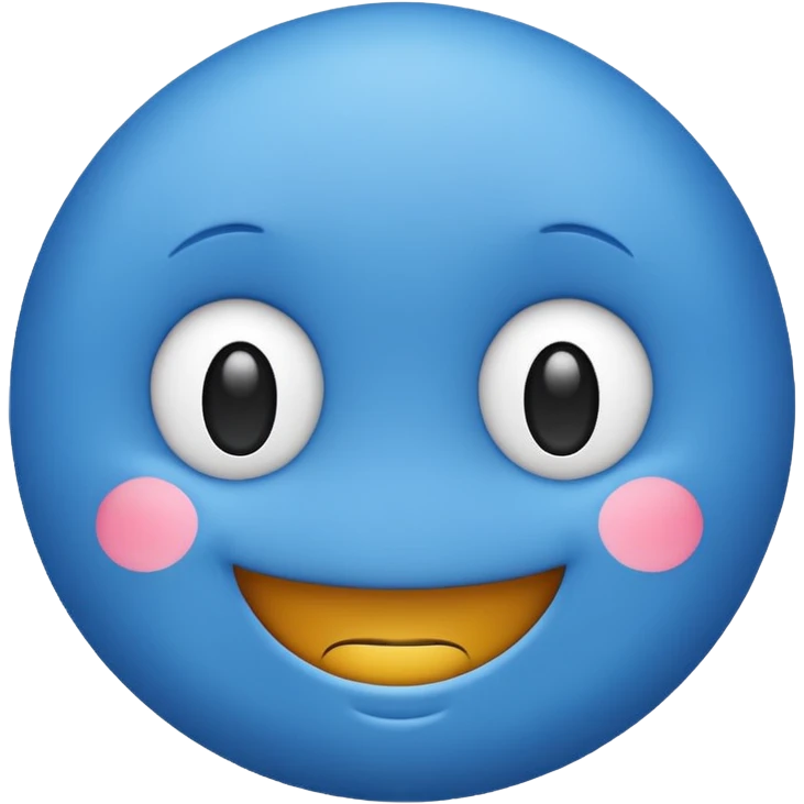 blue kawaii emojis emoji