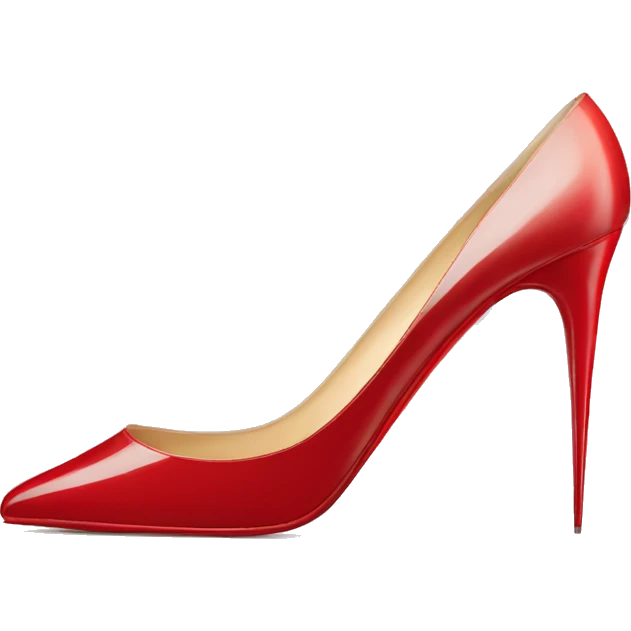 louboutin heel emoji