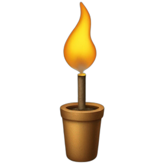 Incensario colgante emoji