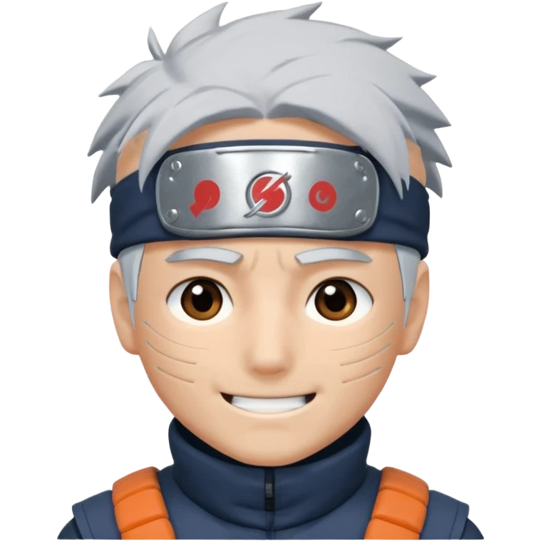 Kakashi from Naruto emoji