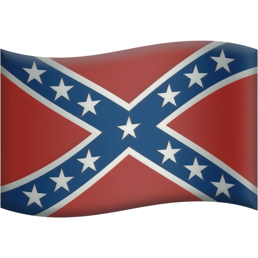 Rebel flag america revulsion war emoji