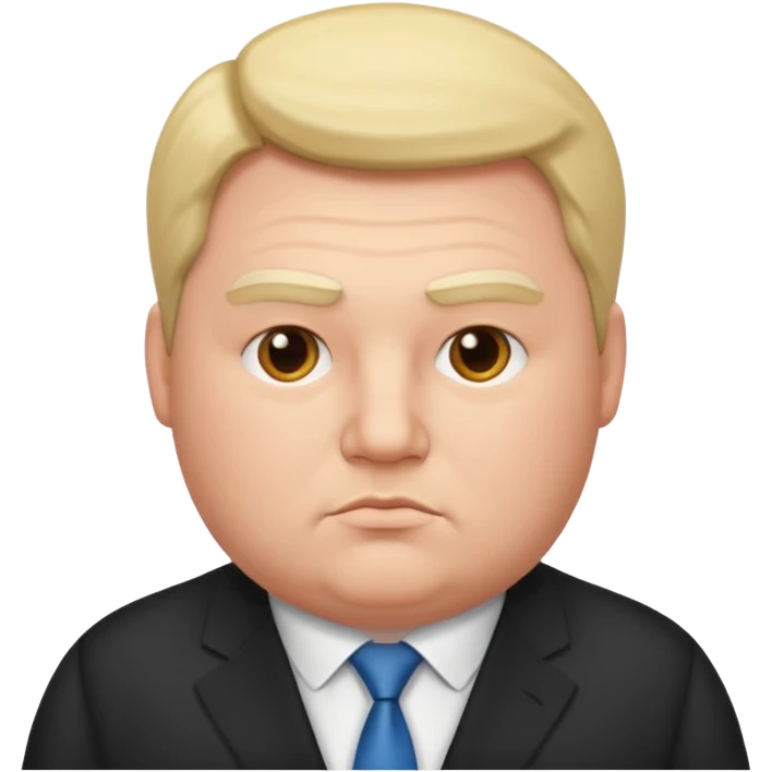 владелец фирмы пухлый и серьезный emoji